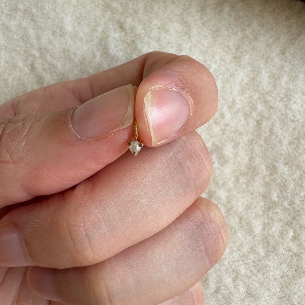 Satomi Kawakita baby pearl pendant